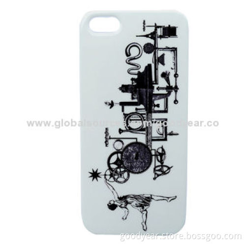 ABS + IML Half Cover Case for iPhone 5, Various Colors Available